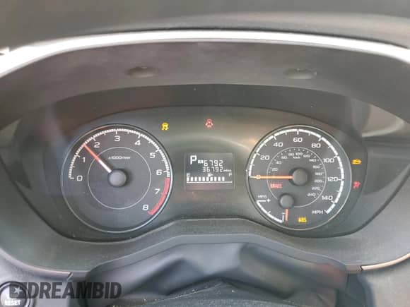 2019 Subaru Impreza Premium z VIN 4S3GTAC61K3759379, wystawiony jako Copart lot #90260465 z przebiegiem 36 792 mil mil oraz Szkoda całkowita • Salvage title. Historia ofert i sprzedaży dostępna na DreamBid. Obrazek 9.