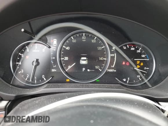 ✅ 2019 Mazda CX-5 Grand Touring • VIN: JM3KFBDM9K0549030 • Лот: 82774585. Опубликован ранее на Copart с пробегом 74 307 миль. Бесплатный доступ к архиву аукционных продаж из США и подробный отчёт об истории автомобиля на DreamBid. Изображение 9.