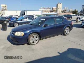 ✅ 2013 Dodge Avenger SE • VIN: 1C3CDZAB4DN710781 • Лот: 75094914. Опубликован ранее на Copart с пробегом 99 412 миль. Бесплатный доступ к архиву аукционных продаж из США и подробный отчёт об истории автомобиля на DreamBid. Изображение 1.