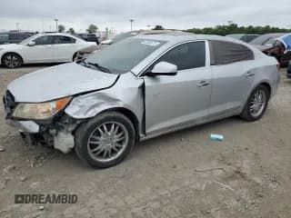 ✅ 2010 Buick LaCrosse CX • VIN: 1G4GB5EG0AF118927 • Lot: 69560475. Listed on Copart with 193,611 mi. Free auction sales archive from the USA and detailed vehicle history report at DreamBid. Image 1.