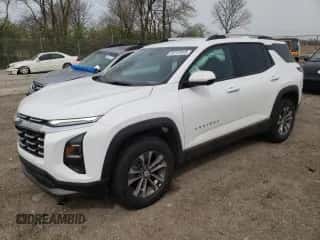 2025 Chevrolet Equinox AWD LT с VIN 3GNAXPEG2SL196082, выставлен на аукционе Copart как лот 53172445 с пробегом 9 096 миль миль и Списание • Salvage title. История ставок и продаж доступна на DreamBid. Изображение 1.