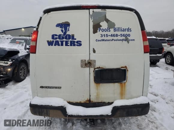 ✅ 2009 Chevrolet Express Cargo • VIN: 1GCGG25C691169214 • Lot: 82757254. Listed on Copart with 290,903 mi. Free auction sales archive from the USA and detailed vehicle history report at DreamBid. Image 6.