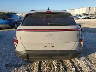 2024 Hyundai Kona SEL with VIN KM8HC3AB8RU119492, listed as a Copart auction lot 85800384 with 11,261 mi miles and Salvage title. Bid and sale history available at DreamBid. Image 6.