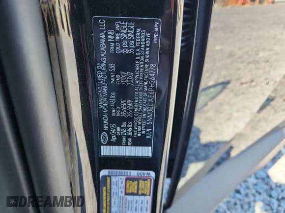 ✅ 2023 Hyundai Tucson SEL • VIN: 5NMJBCAE6PH264778 • Lot: 81438515. Listed on Copart with 19,387 mi. Free auction sales archive from the USA and detailed vehicle history report at DreamBid. Image 12.