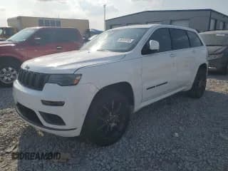 ✅ 2020 Jeep Grand Cherokee Overland • VIN: 1C4RJFCG8LC400486 • Lot: 80120135. Listed on Copart with 59,117 mi. Free auction sales archive from the USA and detailed vehicle history report at DreamBid. Image 1.