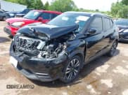 ✅ 2019 Nissan Kicks S • VIN: 3N1CP5CUXKL549508 • Lot: 42502798. Listed on IAAI with 106,096 mi. Free auction sales archive from the USA and detailed vehicle history report at DreamBid. Image 2.