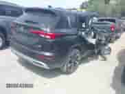 2023 Mitsubishi Outlander SE with VIN JA4T5UA94PZ045722, listed as a IAAI auction lot 43088606 with 49,555 mi miles and . Bid and sale history available at DreamBid. Image 4.