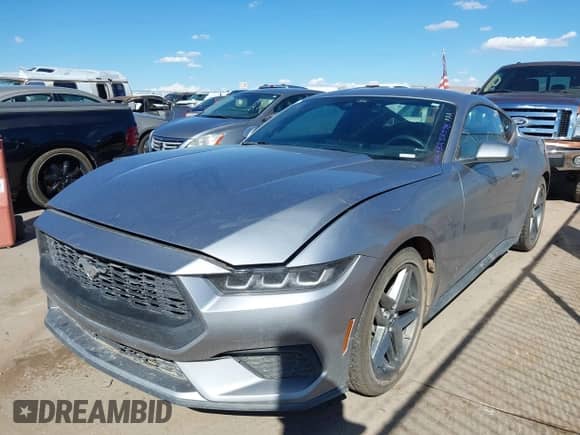 2024 Ford Mustang EcoBoost Premium with VIN 1FA6P8TH6R5141604, listed as a IAAI auction lot 43256598 with 25,216 mi miles and . Bid and sale history available at DreamBid. Image 6.