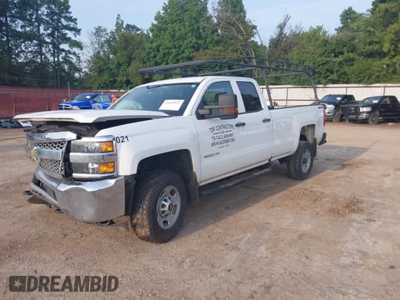 ✅ 2019 Chevrolet Silverado 2500HD Work Truck • VIN: 2GC2KREG6K1148836 • Lot: 43142977. Listed on IAAI with 156,628 mi. Free auction sales archive from the USA and detailed vehicle history report at DreamBid. Image 2.
