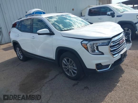 ✅ 2024 GMC Terrain SLT • VIN: 3GKALVEG6RL322810 • Lot: 42478282. Listed on IAAI with 32,523 mi. Free auction sales archive from the USA and detailed vehicle history report at DreamBid. Image 1.