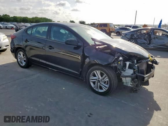✅ 2020 Hyundai Elantra SEL • VIN: 5NPD84LF1LH584630 • Lot: 62100845. Listed on Copart with 83,030 mi. Free auction sales archive from the USA and detailed vehicle history report at DreamBid. Image 4.