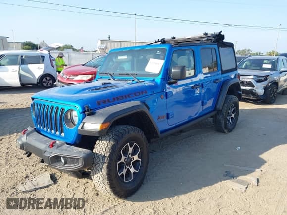 ✅ 2022 Jeep Wrangler Unlimited Rubicon • VIN: 1C4HJXFNXNW270269 • Lot: 42154867. Wystawiony na IAAI z przebiegiem 40 045 mil. Bezpłatny archiwum sprzedaży aukcyjnych z USA i szczegółowy raport historii pojazdu na DreamBid. Zdjęcie 2.