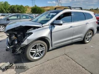 ✅ 2017 Hyundai Santa Fe Limited Ultimate • VIN: KM8SRDHF4HU212303 • Lot: 71456675. Wystawiony na Copart z przebiegiem 88 453 mil. Bezpłatny archiwum sprzedaży aukcyjnych z USA i szczegółowy raport historii pojazdu na DreamBid. Zdjęcie 1.