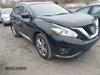 ✅ 2018 Nissan Murano SV • VIN: 5N1AZ2MH5JN156878 • Lot: 43699015. Listed on IAAI with 93,848 mi. Free auction sales archive from the USA and detailed vehicle history report at DreamBid. Image 1.