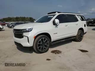 2022 Chevrolet Tahoe RST с VIN 1GNSCRKD2NR169077, выставлен на аукционе Copart как лот 44983695 с пробегом 24 649 миль миль и Списание • Salvage title. История ставок и продаж доступна на DreamBid. Изображение 1.
