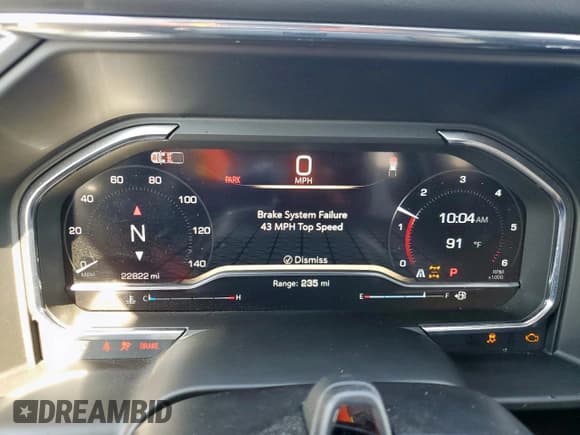 ✅ 2025 GMC Sierra 1500 Denali • VIN: 1GTUUGEL7SZ155175 • Лот: 71196275. Опубликован ранее на Copart с пробегом 22 822 миль. Бесплатный доступ к архиву аукционных продаж из США и подробный отчёт об истории автомобиля на DreamBid. Изображение 9.