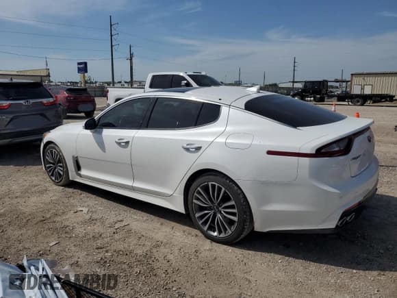 ✅ 2019 Kia Stinger • VIN: KNAE15LA1K6052108 • Лот: 56982475. Опубликован ранее на Copart с пробегом 41 078 миль. Бесплатный доступ к архиву аукционных продаж из США и подробный отчёт об истории автомобиля на DreamBid. Изображение 2.
