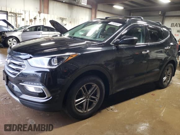 ✅ 2018 Hyundai Santa Fe 2.4L • VIN: 5NMZU3LB3JH103117 • Лот: 37505893. Опубликован ранее на Copart с пробегом 44 363 миль. Бесплатный доступ к архиву аукционных продаж из США и подробный отчёт об истории автомобиля на DreamBid. Изображение 1.