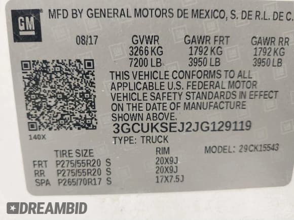 ✅ 2018 Chevrolet Silverado 1500 LTZ • VIN: 3GCUKSEJ2JG129119 • Lot: 41744772. Wystawiony na IAAI z przebiegiem 168 619 mil. Bezpłatny archiwum sprzedaży aukcyjnych z USA i szczegółowy raport historii pojazdu na DreamBid. Zdjęcie 9.