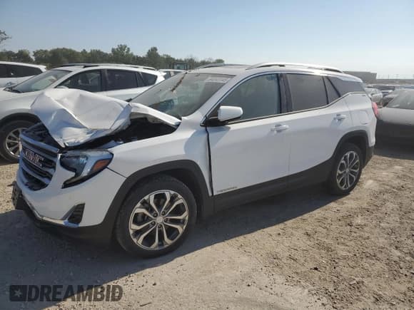 ✅ 2019 GMC Terrain SLT • VIN: 3GKALVEX3KL179336 • Лот: 84043145. Опубликован ранее на Copart с пробегом 105 792 миль. Бесплатный доступ к архиву аукционных продаж из США и подробный отчёт об истории автомобиля на DreamBid. Изображение 1.