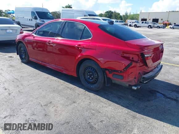 2022 Toyota Camry XSE with VIN 4T1K61AK3NU074778, listed as a IAAI auction lot 42933697 with 78,193 mi miles and . Bid and sale history available at DreamBid. Image 3.