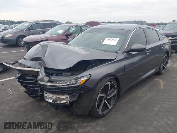 ✅ 2018 Honda Accord Sport • VIN: 1HGCV1F31JA228379 • Lot: 43317739. Listed on IAAI with 71,671 mi. Free auction sales archive from the USA and detailed vehicle history report at DreamBid. Image 18.