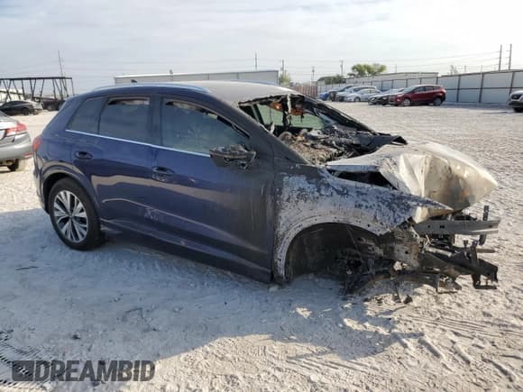 ✅ 2023 Audi Q4 e-tron Premium Plus • VIN: WA1BCBFZ7PP021781 • Lot: 62792803. Listed on Copart with Not provided. Free auction sales archive from the USA and detailed vehicle history report at DreamBid. Image 4.