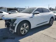 ✅ 2024 Audi Q8 e-tron Sportback S line Premium Plus • VIN: WA1CAAGE4RB016067 • Lot: 46522155. Listed on Copart with 5,266 mi. Free auction sales archive from the USA and detailed vehicle history report at DreamBid. Image 1.