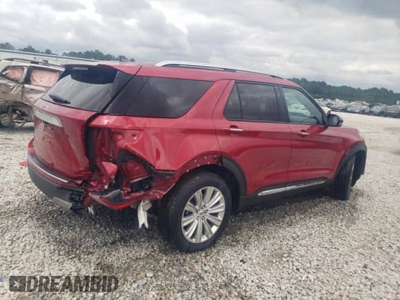 2023 Ford Explorer Limited z VIN 1FMSK7FH7PGA23295, wystawiony jako Copart lot #68163815 z przebiegiem 19 001 mil mil oraz Szkoda całkowita • Salvage title. Historia ofert i sprzedaży dostępna na DreamBid. Obrazek 3.