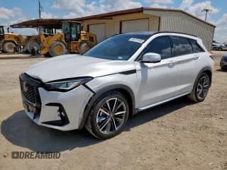 ✅ 2023 Infiniti QX50 Sport • VIN: 3PCAJ5FA5PF124548 • Lot: 68579195. Wystawiony na Copart z przebiegiem 4 716 mil. Bezpłatny archiwum sprzedaży aukcyjnych z USA i szczegółowy raport historii pojazdu na DreamBid. Zdjęcie 1.