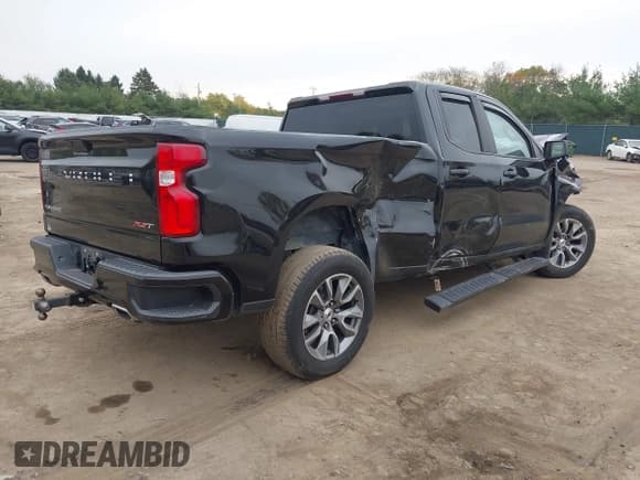 ✅ 2020 Chevrolet Silverado 1500 RST • VIN: 1GCRYEED4LZ118481 • Lot: 43607793. Listed on IAAI with 64,171 mi. Free auction sales archive from the USA and detailed vehicle history report at DreamBid. Image 4.