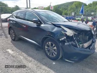 ✅ 2017 Nissan Murano SL • VIN: 5N1AZ2MH7HN189388 • Лот: 42504695. Опубликован ранее на IAAI с пробегом 97 793 миль. Бесплатный доступ к архиву аукционных продаж из США и подробный отчёт об истории автомобиля на DreamBid. Изображение 1.