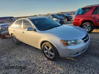 2008 Hyundai Sonata SE with VIN 5NPEU46C68H315709, listed as a Copart auction lot 87265995 with 184,847 mi miles and Salvage title. Bid and sale history available at DreamBid. Image 4.