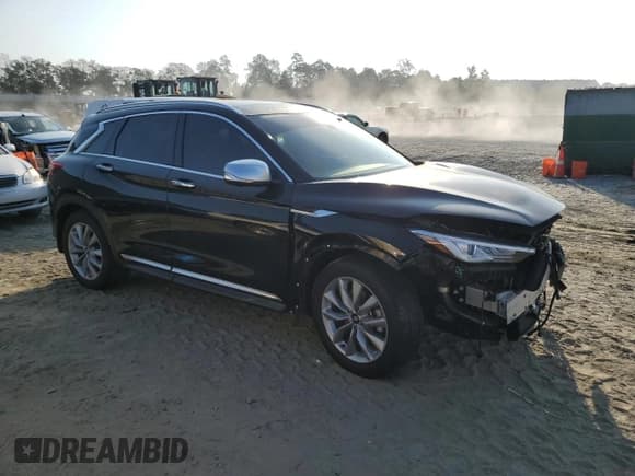 ✅ 2021 Infiniti QX50 Sensory • VIN: 3PCAJ5CB3MF118112 • Lot: 69484394. Listed on Copart with 37,548 mi. Free auction sales archive from the USA and detailed vehicle history report at DreamBid. Image 4.
