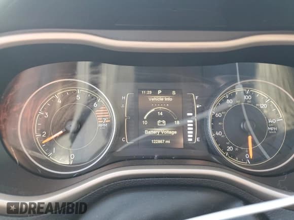 ✅ 2016 Jeep Cherokee Sport • VIN: 1C4PJLAB8GW200693 • Lot: 92568545. Listed on Copart with 122,867 mi. Free auction sales archive from the USA and detailed vehicle history report at DreamBid. Image 9.