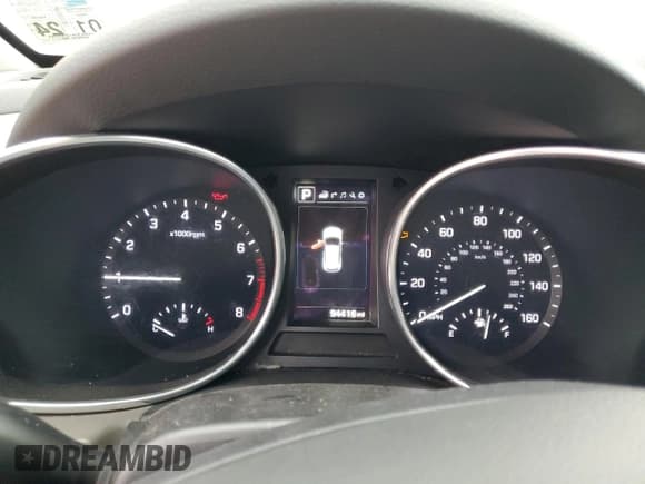 ✅ 2017 Hyundai Santa Fe 2.4L • VIN: 5NMZU3LB2HH035600 • Лот: 65343392. Опубликован ранее на Copart с пробегом 94 416 миль. Бесплатный доступ к архиву аукционных продаж из США и подробный отчёт об истории автомобиля на DreamBid. Изображение 8.