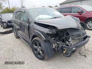✅ 2015 Dodge Journey Crossroad • VIN: 3C4PDDGG7FT739701 • Lot: 43513181. Listed on IAAI with 166,113 mi. Free auction sales archive from the USA and detailed vehicle history report at DreamBid. Image 1.