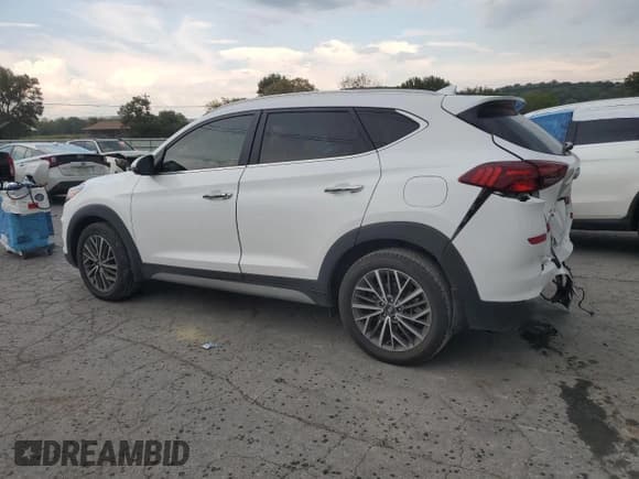 ✅ 2021 Hyundai Tucson Limited • VIN: KM8J33AL8MU313880 • Лот: 81150345. Опубликован ранее на Copart с пробегом 42 658 миль. Бесплатный доступ к архиву аукционных продаж из США и подробный отчёт об истории автомобиля на DreamBid. Изображение 2.