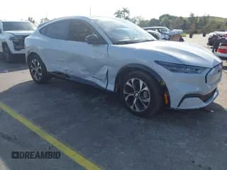 ✅ 2023 Ford Mustang Mach-E Premium • VIN: 3FMTK3SU1PMA83787 • Lot: 43855839. Listed on IAAI with 27,931 mi. Free auction sales archive from the USA and detailed vehicle history report at DreamBid. Image 1.