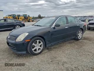✅ 2003 Infiniti G35 • VIN: JNKCV51E83M005738 • Lot: 94693225. Wystawiony na Copart z przebiegiem 233 073 mil. Bezpłatny archiwum sprzedaży aukcyjnych z USA i szczegółowy raport historii pojazdu na DreamBid. Zdjęcie 1.