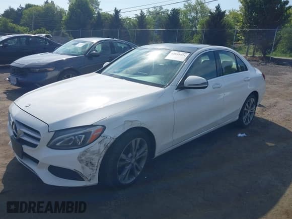 ✅ 2017 Mercedes-Benz C 300 • VIN: WDDWF4KBXHR241642 • Lot: 42839151. Listed on IAAI with 63,692 mi. Free auction sales archive from the USA and detailed vehicle history report at DreamBid. Image 2.