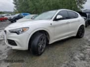 ✅ 2018 Alfa Romeo Stelvio • VIN: ZASFAKEV1J7C19394 • Lot: 69307045. Listed on Copart with 33,569 mi. Free auction sales archive from the USA and detailed vehicle history report at DreamBid. Image 1.