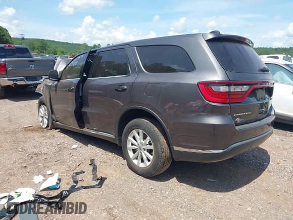 ✅ 2020 Dodge Durango Pursuit • VIN: 1C4RDJFG8LC443280 • Lot: 42394332. Listed on IAAI with Not provided. Free auction sales archive from the USA and detailed vehicle history report at DreamBid. Image 3.