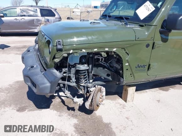 ✅ 2021 Jeep Wrangler Unlimited Sport S • VIN: 1C4HJXDG2MW814413 • Лот: 41712547. Опубликован ранее на IAAI с пробегом 11 913 миль. Бесплатный доступ к архиву аукционных продаж из США и подробный отчёт об истории автомобиля на DreamBid. Изображение 6.