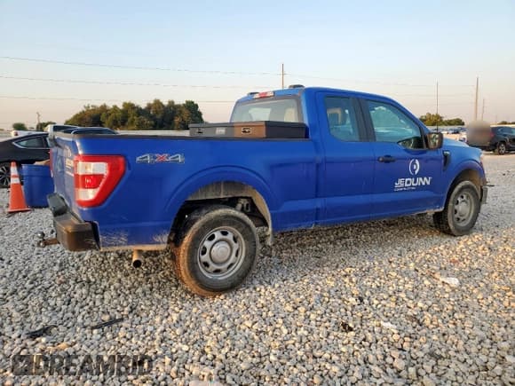 ✅ 2021 Ford F-150 XL • VIN: 1FTEX1EB8MKE59479 • Lot: 68436605. Listed on Copart with 97,909 mi. Free auction sales archive from the USA and detailed vehicle history report at DreamBid. Image 3.