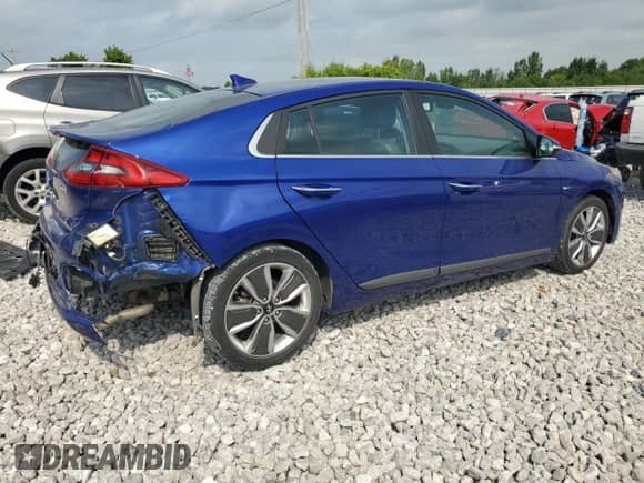 2019 Hyundai Ioniq Limited с VIN KMHC05LC6KU112826, выставлен на аукционе Copart как лот 65122314 с пробегом 88 661 миль миль и На запчасти • Non repairable. История ставок и продаж доступна на DreamBid. Изображение 3.
