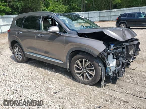 2019 Hyundai Santa Fe Ultimate z VIN 5NMS53AD3KH004785, wystawiony jako Copart lot #62736825 z przebiegiem 73 413 mil mil oraz Szkoda całkowita • Salvage title. Historia ofert i sprzedaży dostępna na DreamBid. Obrazek 4.