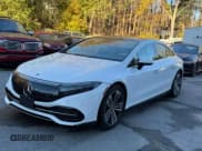 ✅ 2022 Mercedes-Benz EQS 450+ • VIN: W1KCG2DB5NA014130 • Лот: 93369945. Опубликован ранее на Copart с пробегом 76 931 миль. Бесплатный доступ к архиву аукционных продаж из США и подробный отчёт об истории автомобиля на DreamBid. Изображение 2.