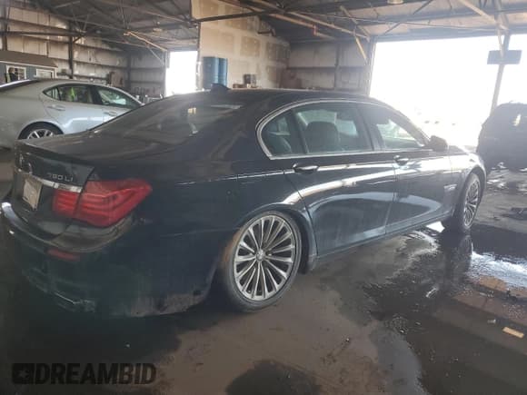 ✅ 2012 BMW 7 Series 740Li • VIN: WBAKB4C52CC576965 • Lot: 81901285. Listed on Copart with Not provided. Free auction sales archive from the USA and detailed vehicle history report at DreamBid. Image 3.