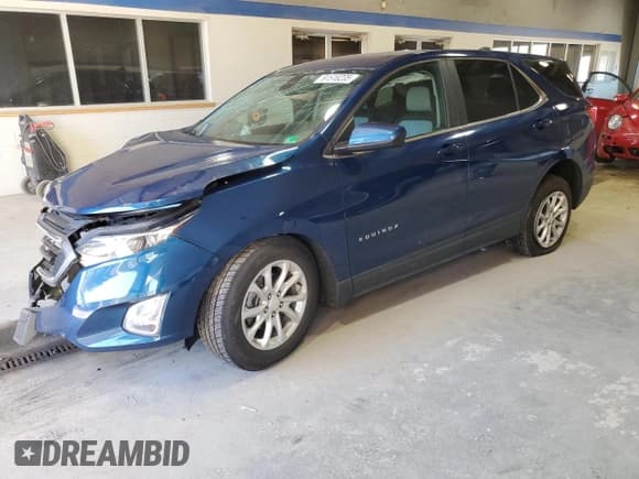 ✅ 2021 Chevrolet Equinox LT • VIN: 2GNAXUEV0M6132983 • Lot: 91516235. Wystawiony na Copart z przebiegiem 97 617 mil. Bezpłatny archiwum sprzedaży aukcyjnych z USA i szczegółowy raport historii pojazdu na DreamBid. Zdjęcie 1.